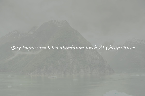 Buy Impressive 9 led aluminium torch At Cheap Prices