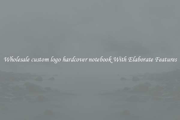 Wholesale custom logo hardcover notebook With Elaborate Features